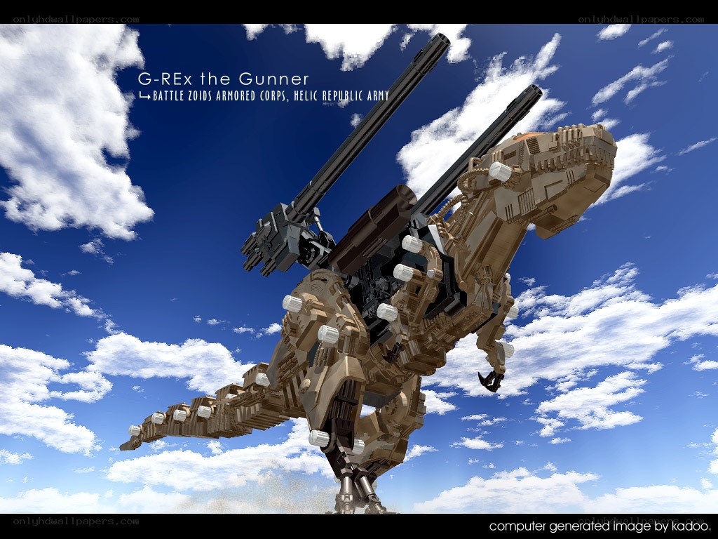 G-REx the Gunner mech