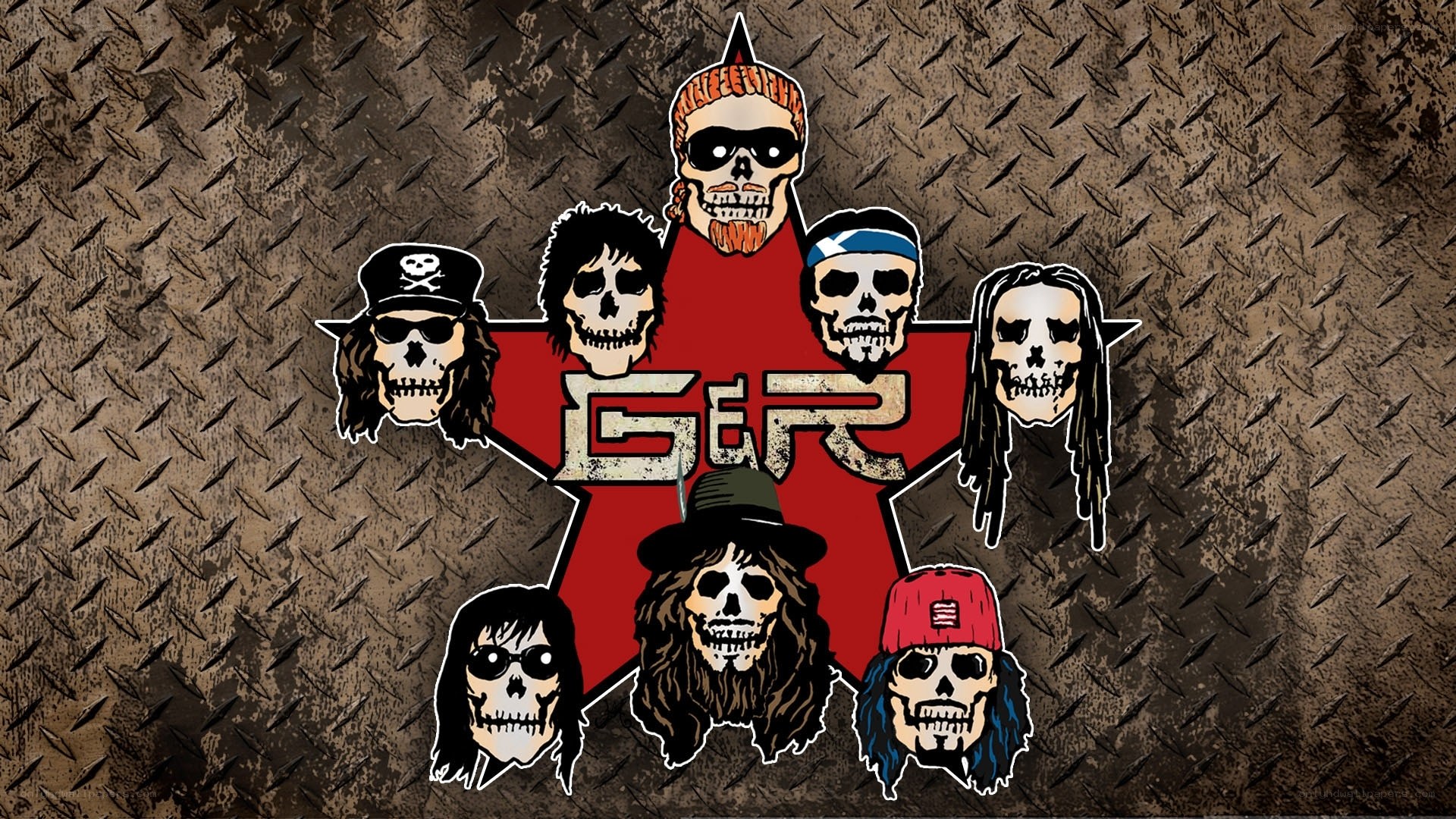 G&Rs band logo art