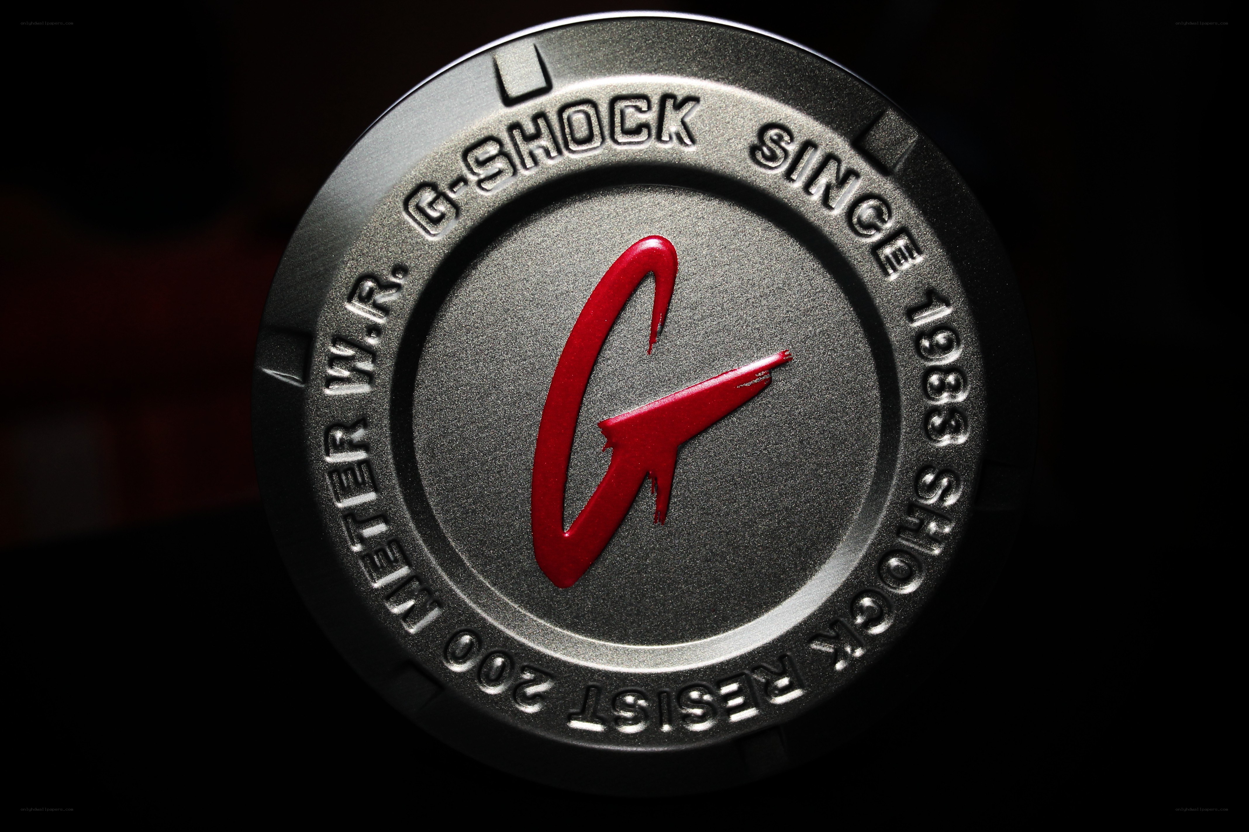G-Shock watch back cover