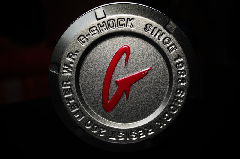 G-Shock Watch Back