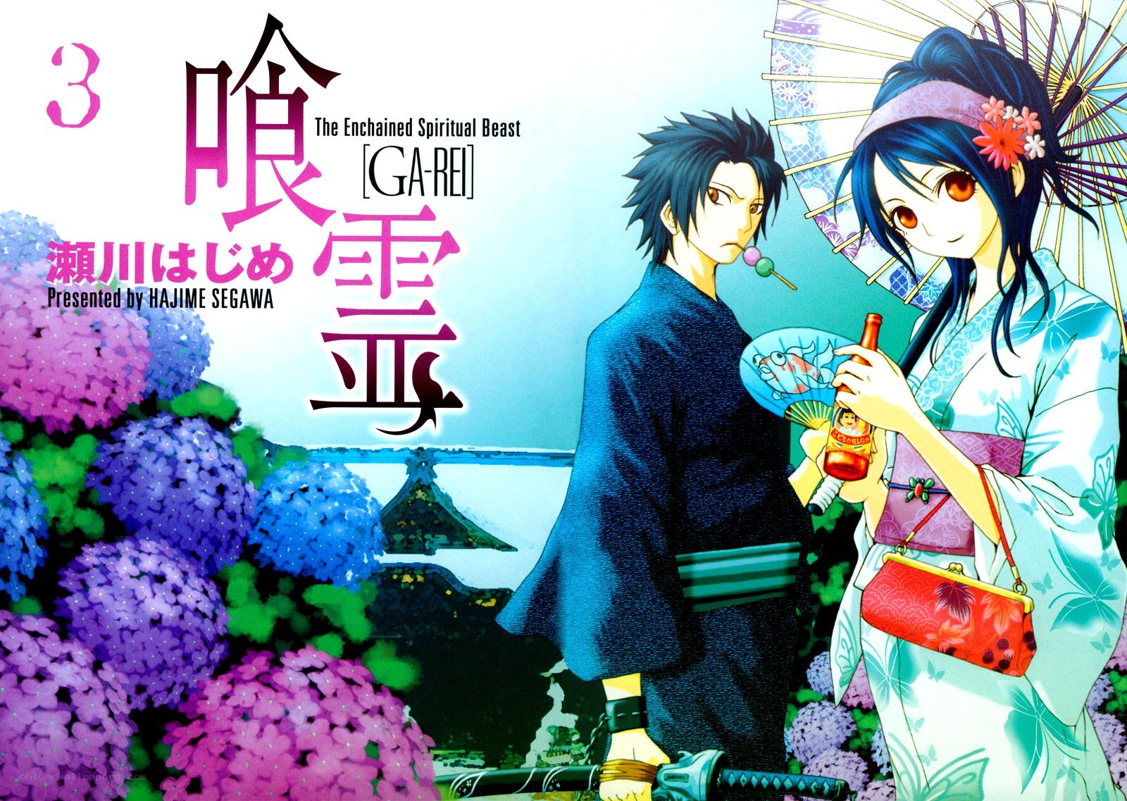 Ga-Rei Volume 3 cover