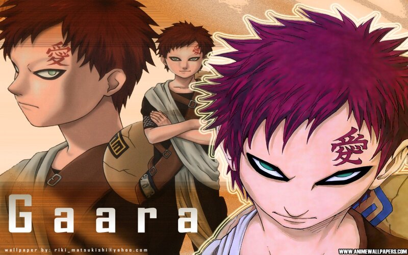 Gaara character collage