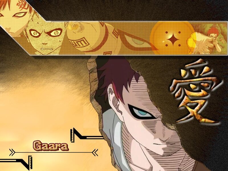 Gaara from Naruto — Brown, Dramatic