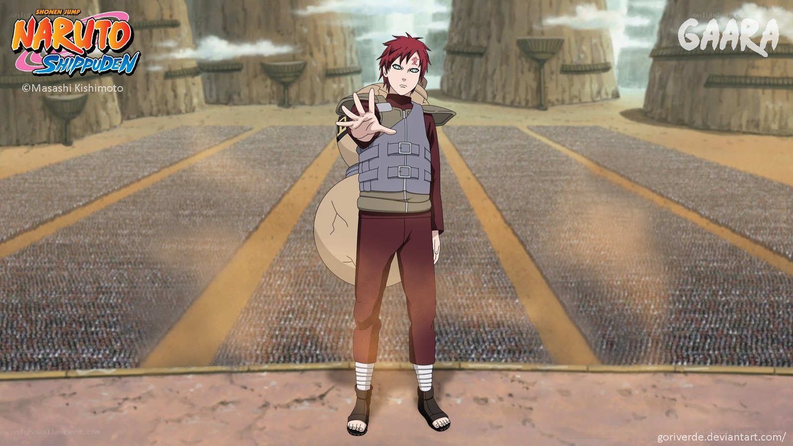 Gaara from Naruto Shippuden