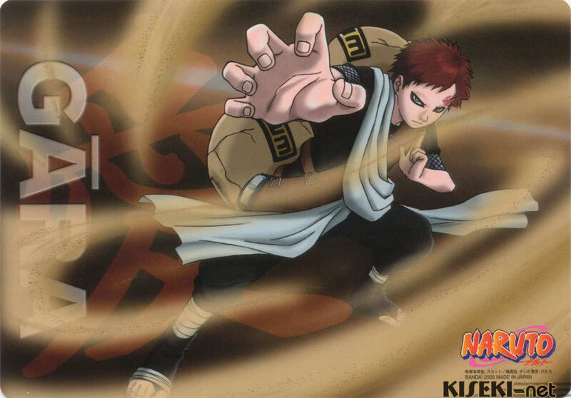 Gaara in sand attack