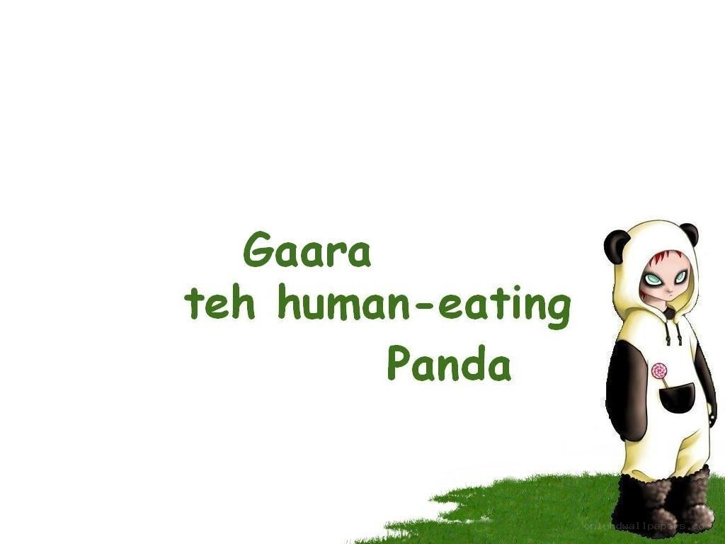 Gaara the human-eating panda