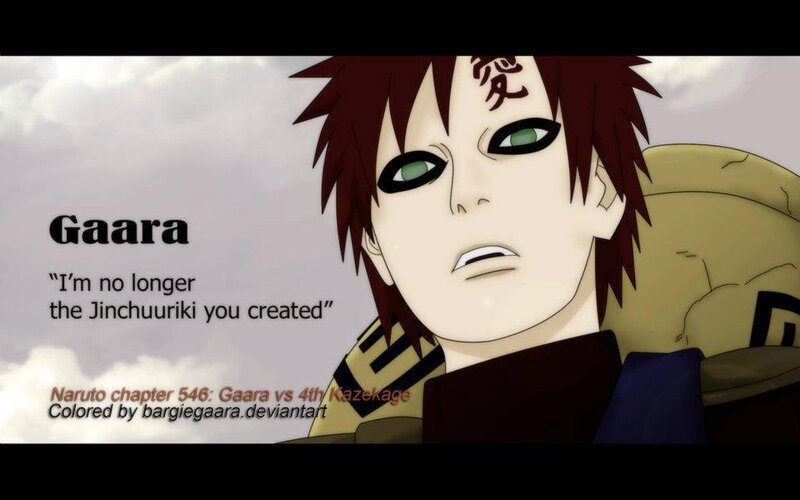 Gaara with Green Eyes