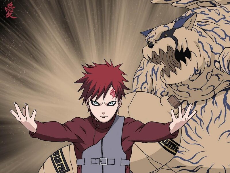 Gaara with Shukaku