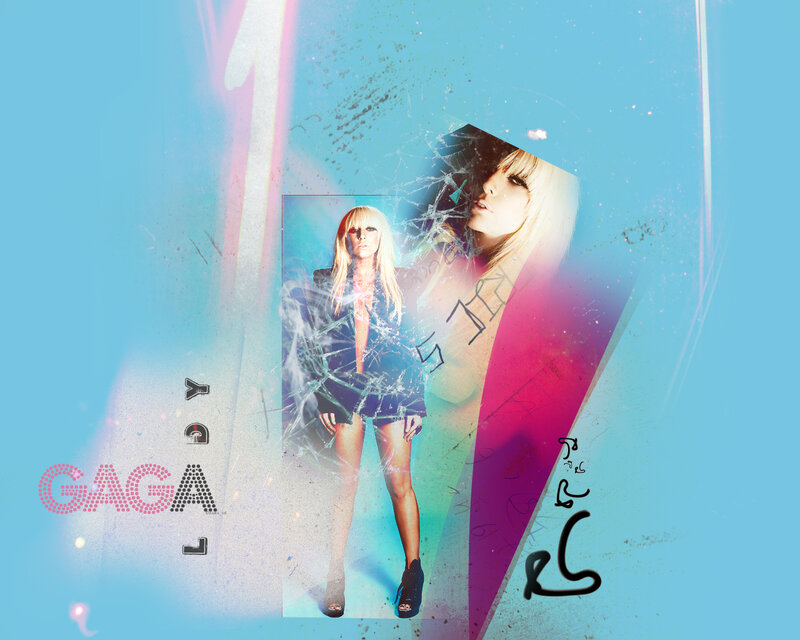 Gaga collage artwork