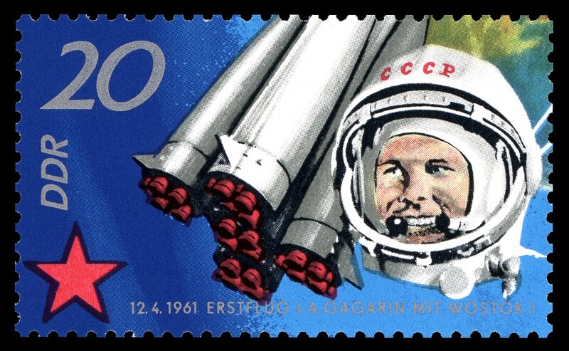 Gagarin's first space flight