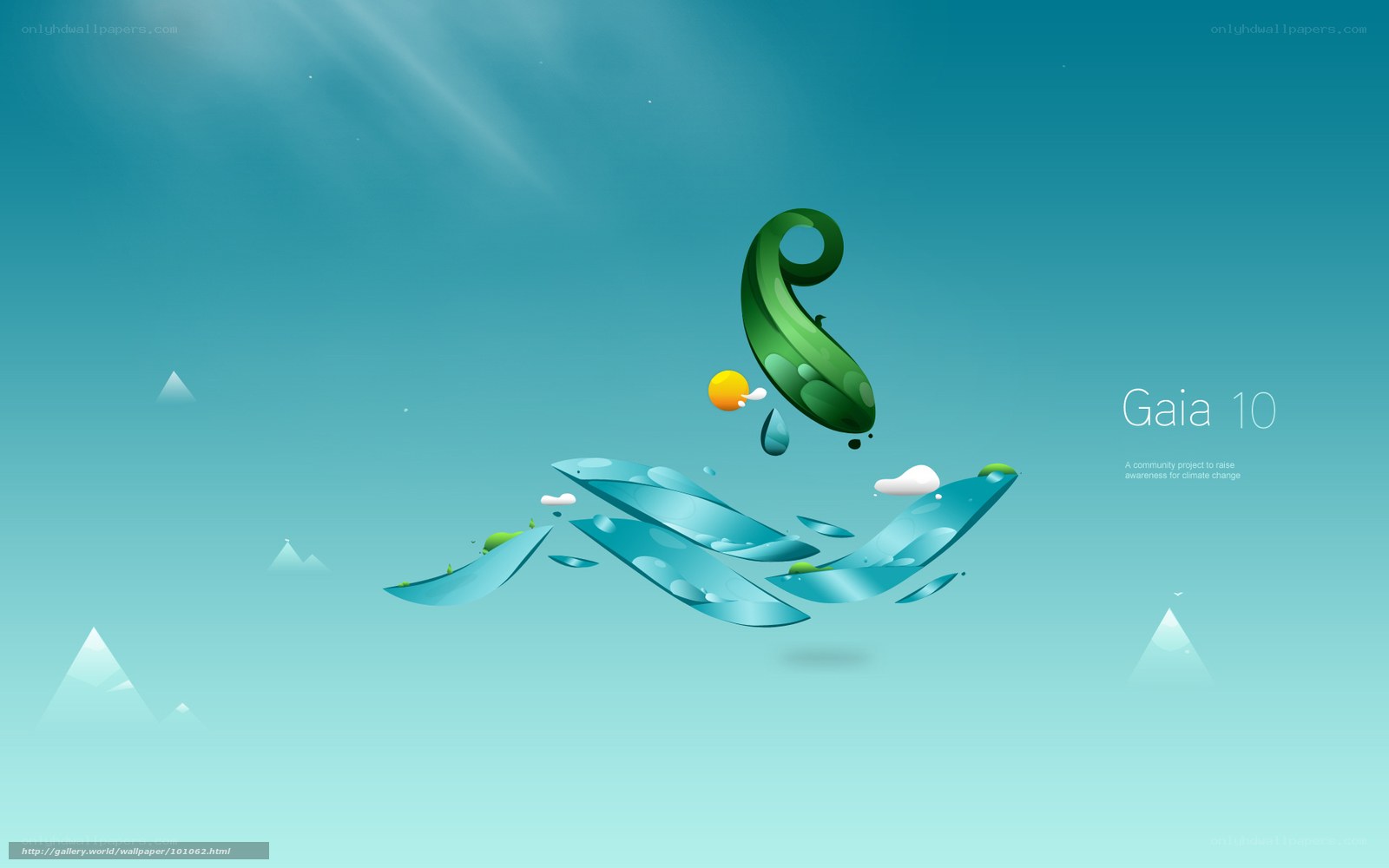 Gaia 10 project artwork