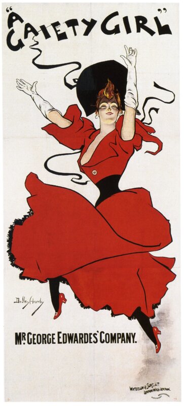 Gaiety Girl theatrical poster