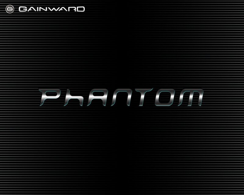 Gainward Phantom Logo — Black