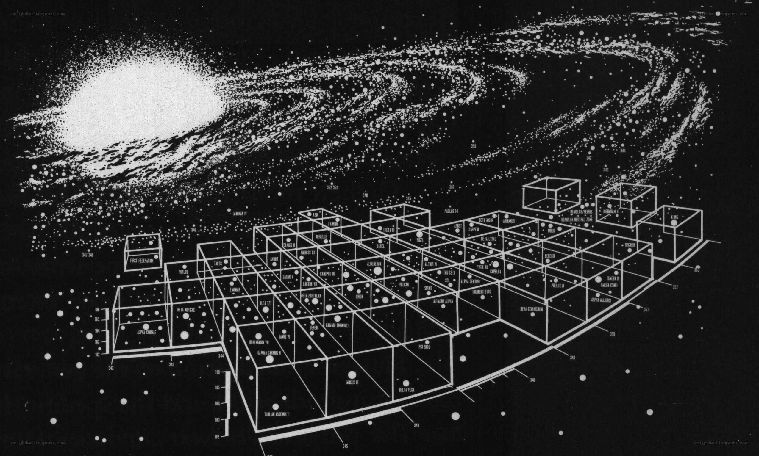 Galactic city blueprint