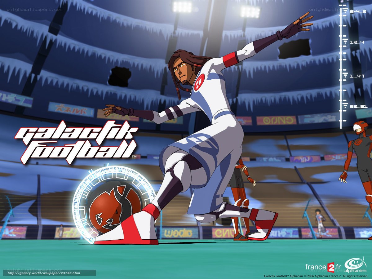 Galactic Football action scene
