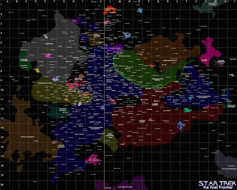 Galactic Political Map