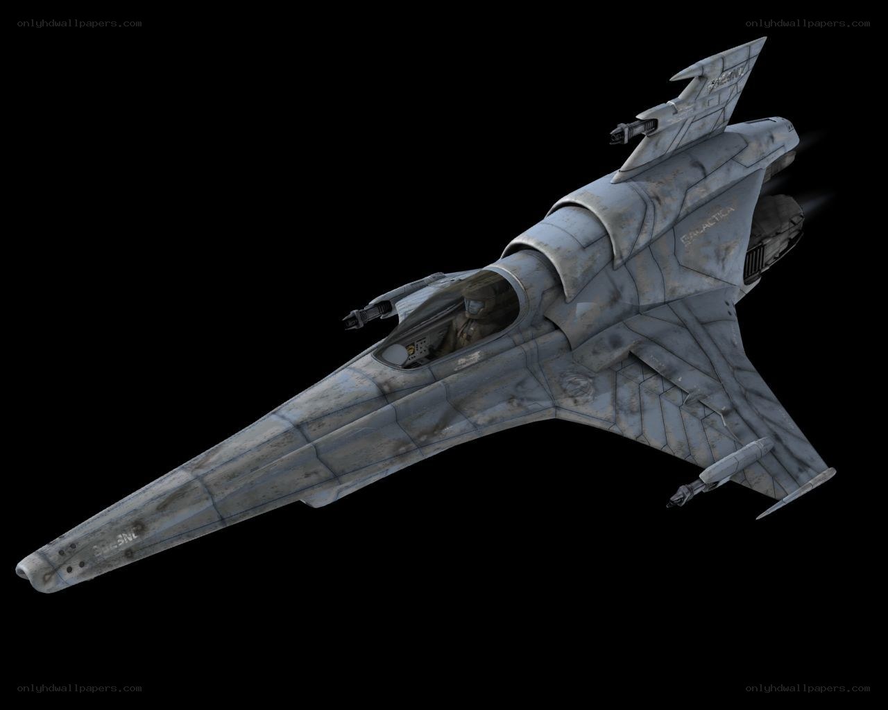 Galactica fighter craft