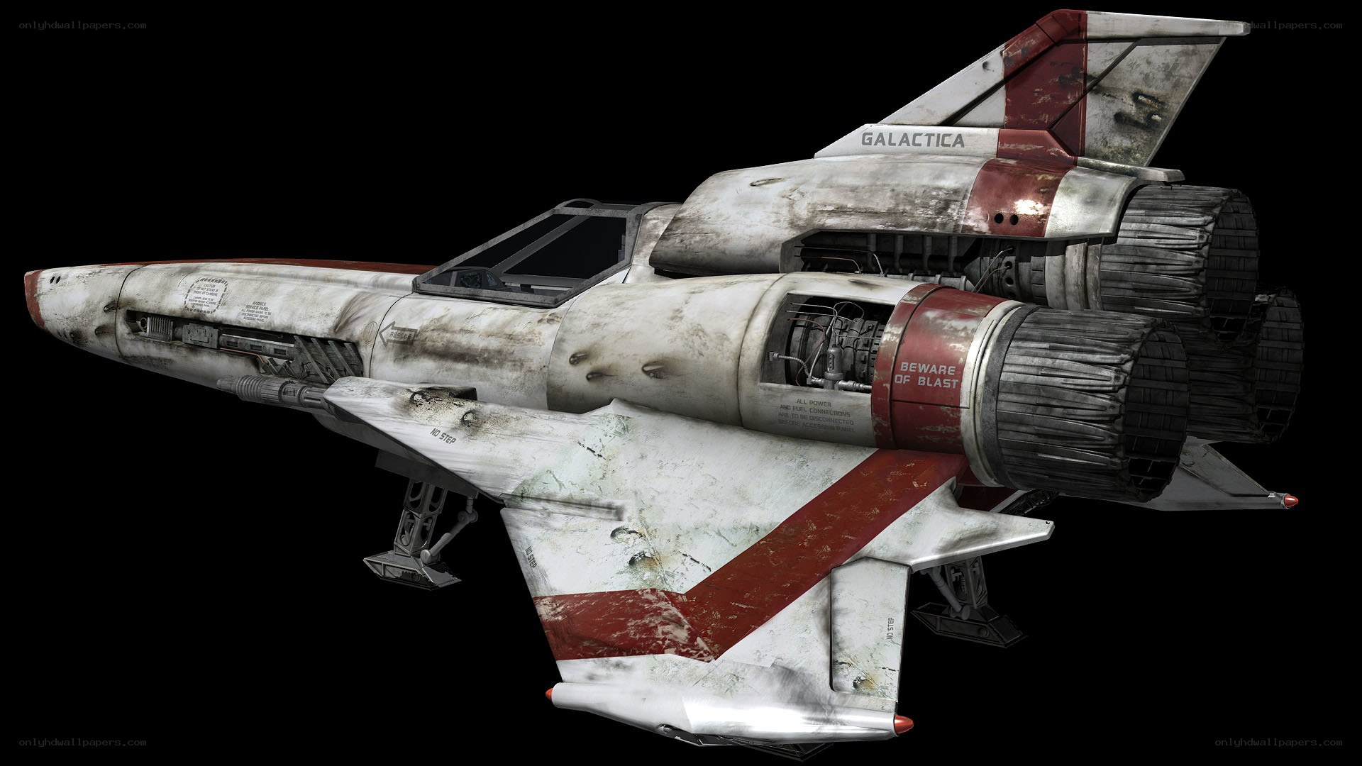 Galactica fighter craft