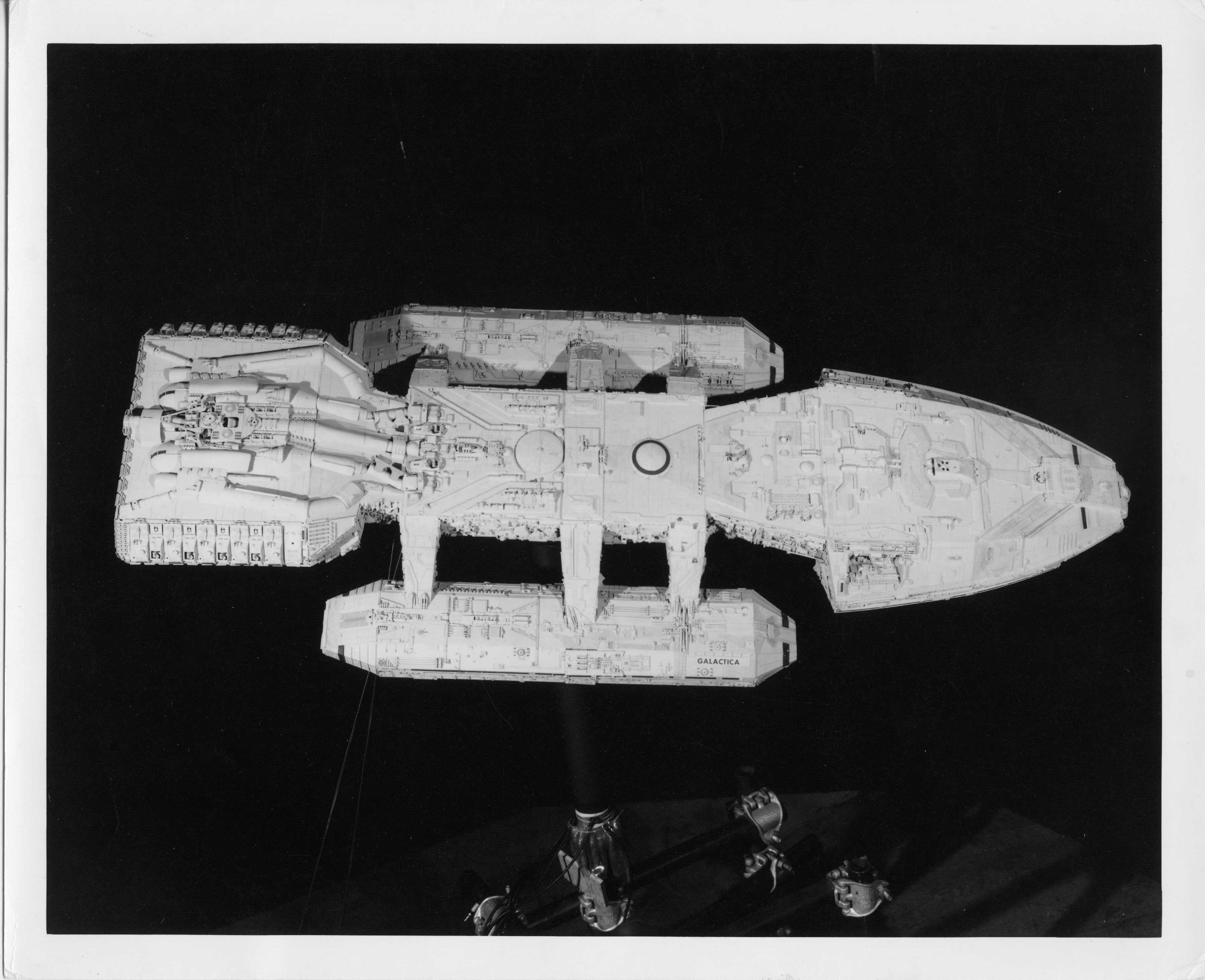 Galactica model from Battlestar Galactica