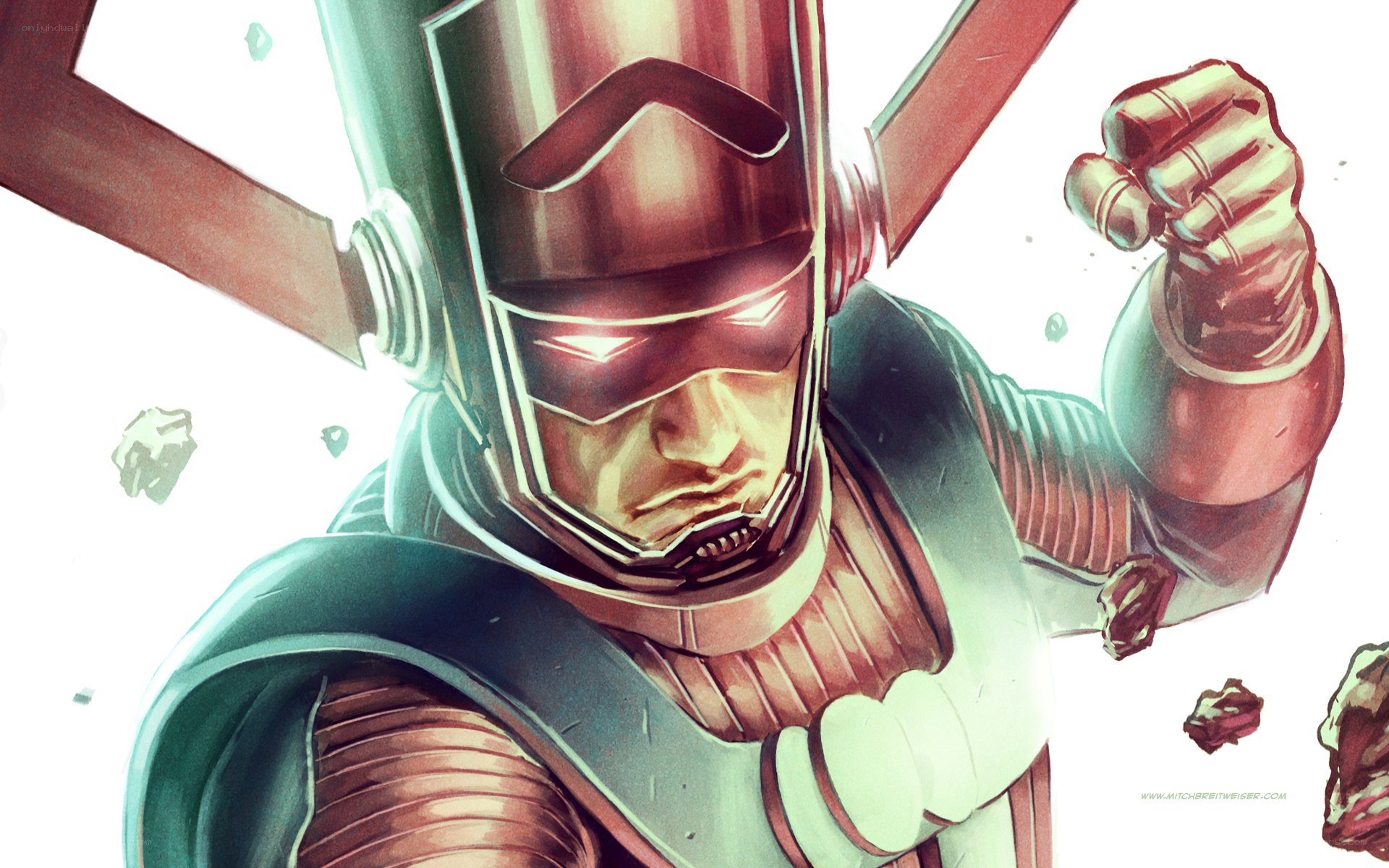 Galactus in battle armor