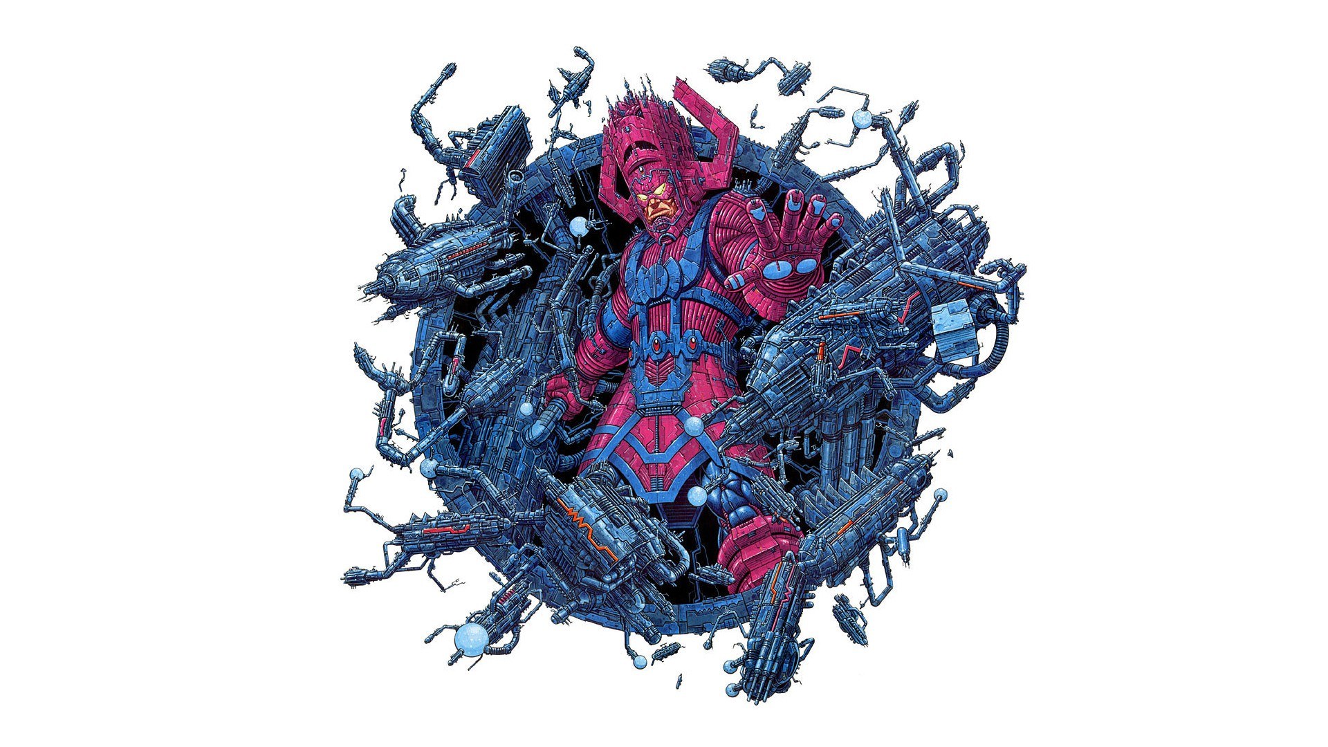 Galactus in cosmic armor