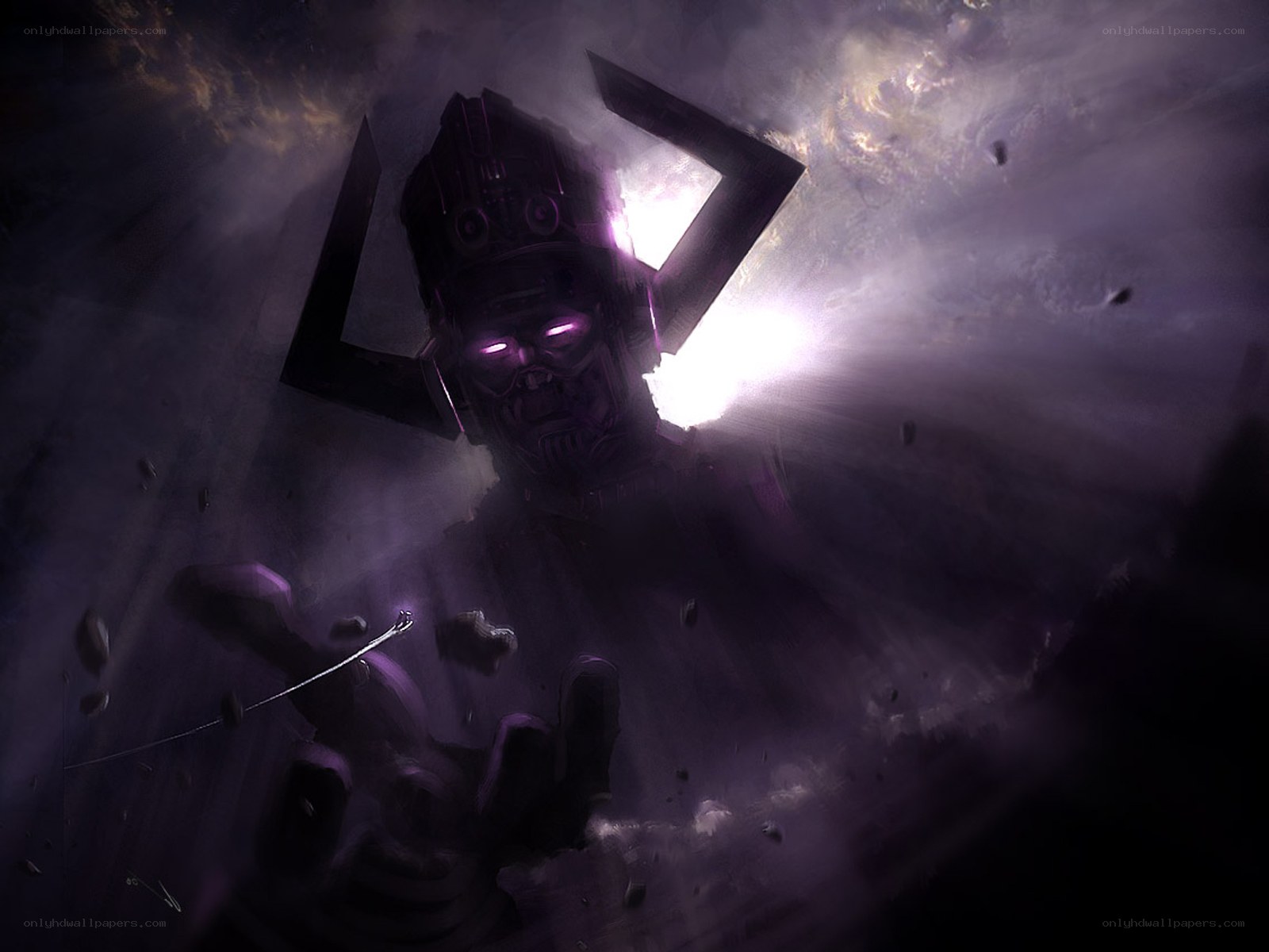Galactus in cosmic storm