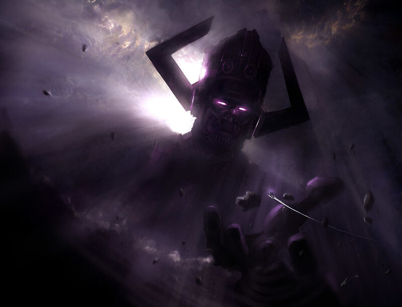 Galactus in cosmic storm