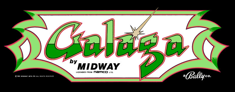 Galaga Game Logo