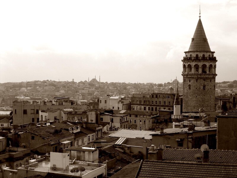 Galata Tower and Istanbul skyline