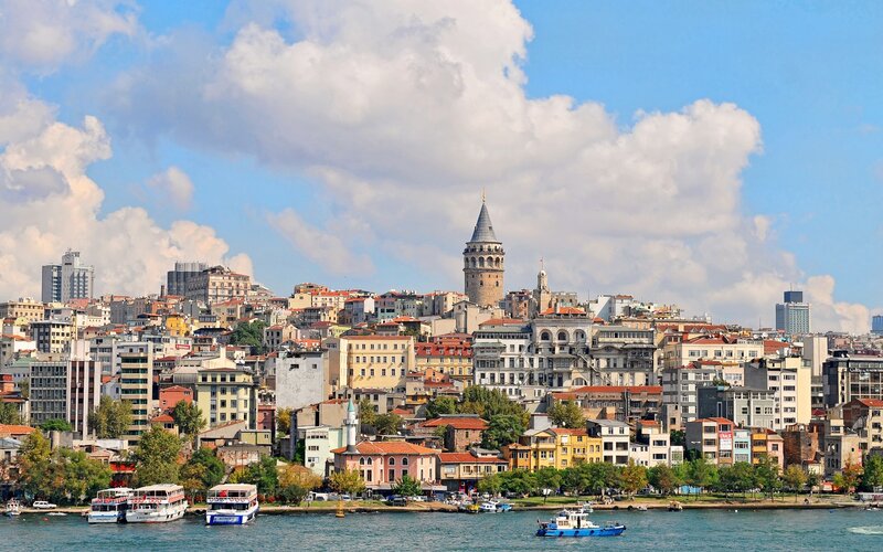 Galata Tower and Istanbul skyline