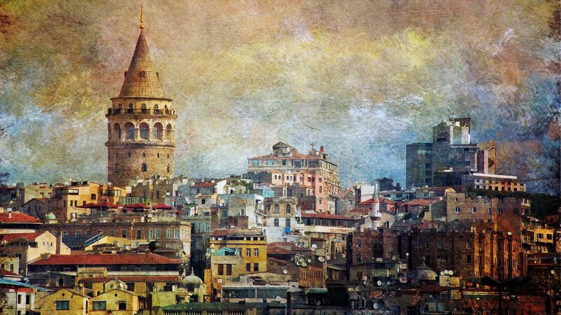 Galata Tower and Istanbul skyline