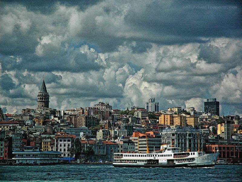 Galata Tower and Istanbul skyline