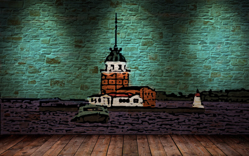 Galata Tower Illustration