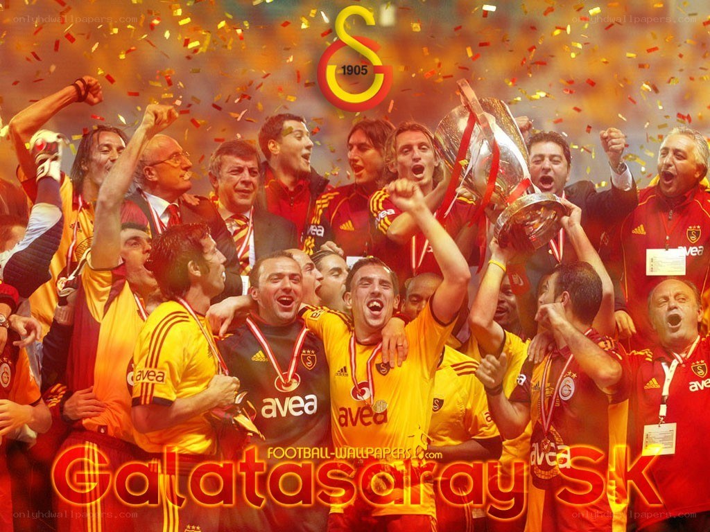 Galatasaray celebrates trophy win