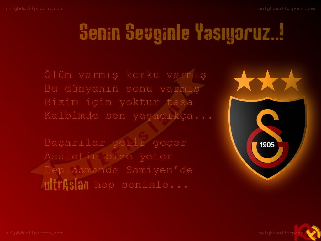 Galatasaray fan message