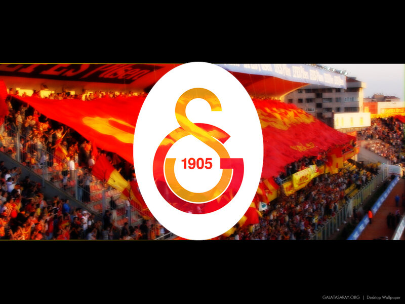 Galatasaray Fans in Stadium — Red