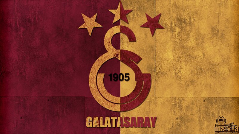 Galatasaray FC logo wallpaper