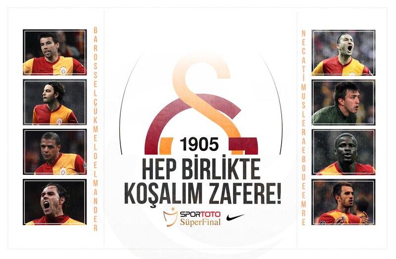 Galatasaray football team poster