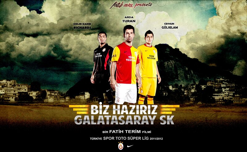 Galatasaray football team poster
