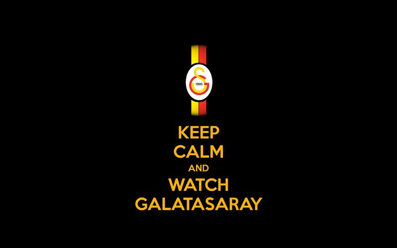 Galatasaray Logo — Black, Bold, Vector Art