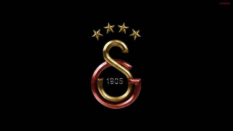 Galatasaray Logo — Black, Dramatic, 3d Render