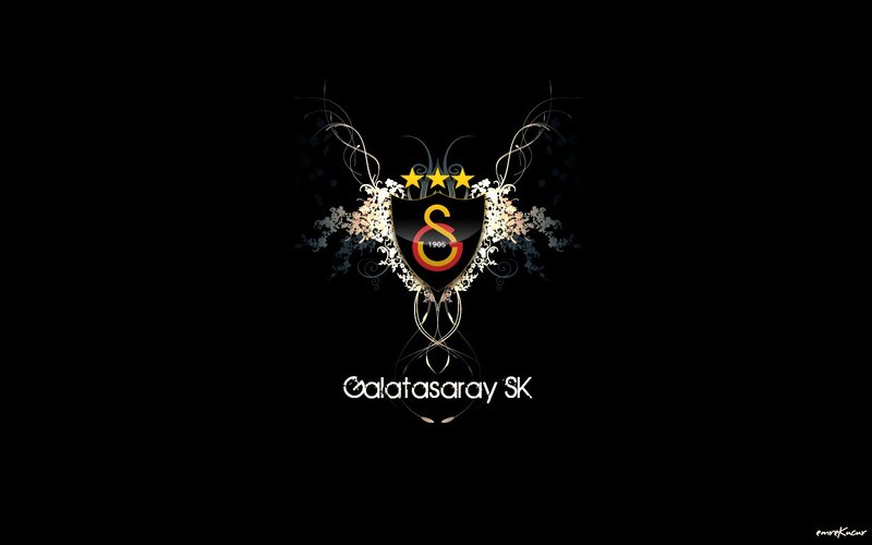 Galatasaray SK logo wallpaper