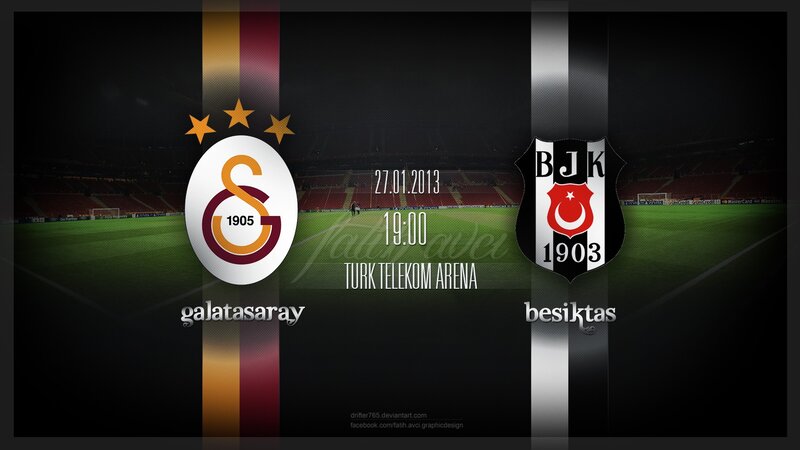 Galatasaray vs Besiktas match promo