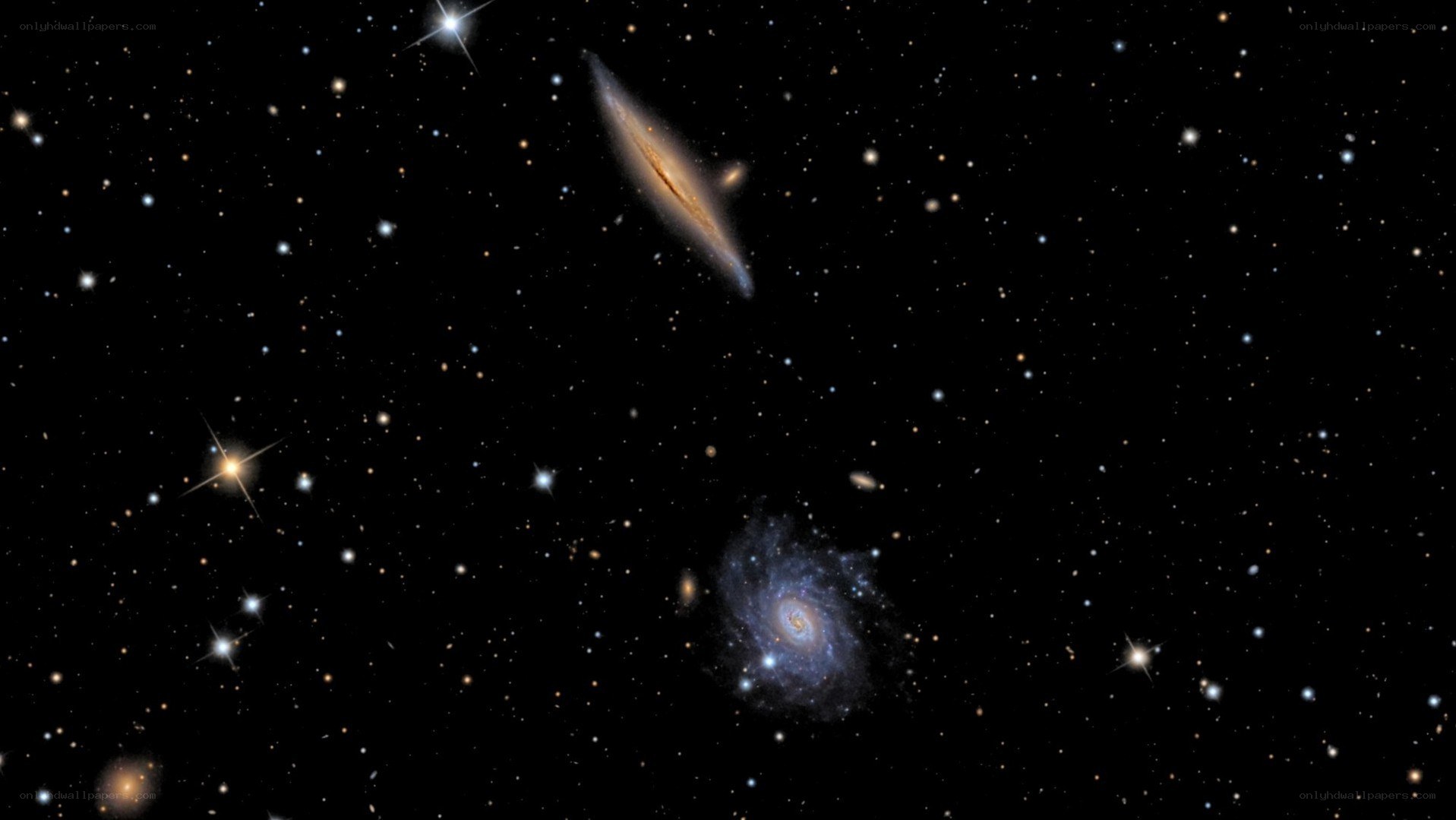 Galaxies in deep space