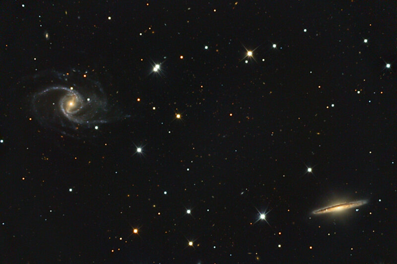 Galaxies in deep space