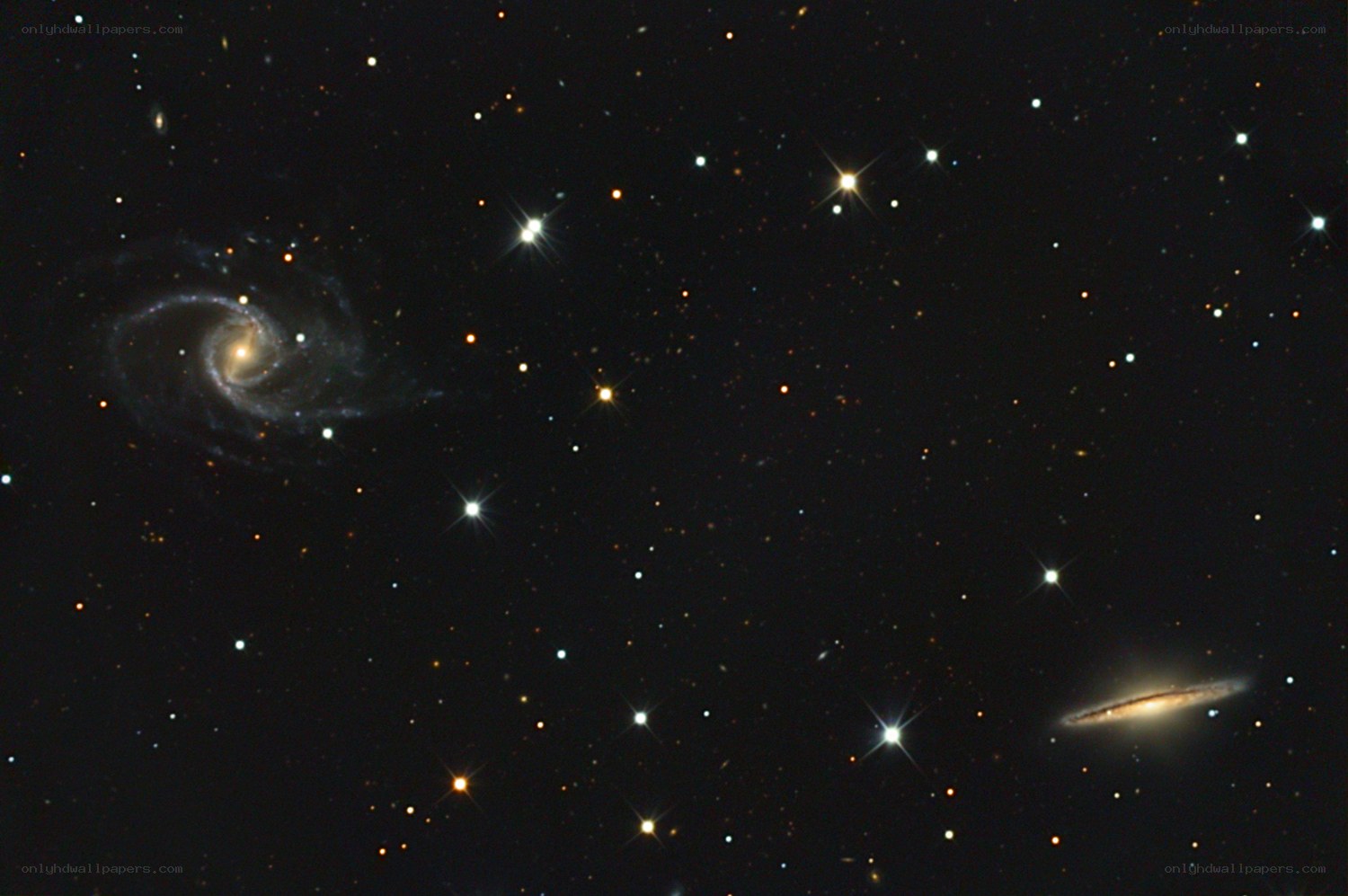 Galaxies in deep space