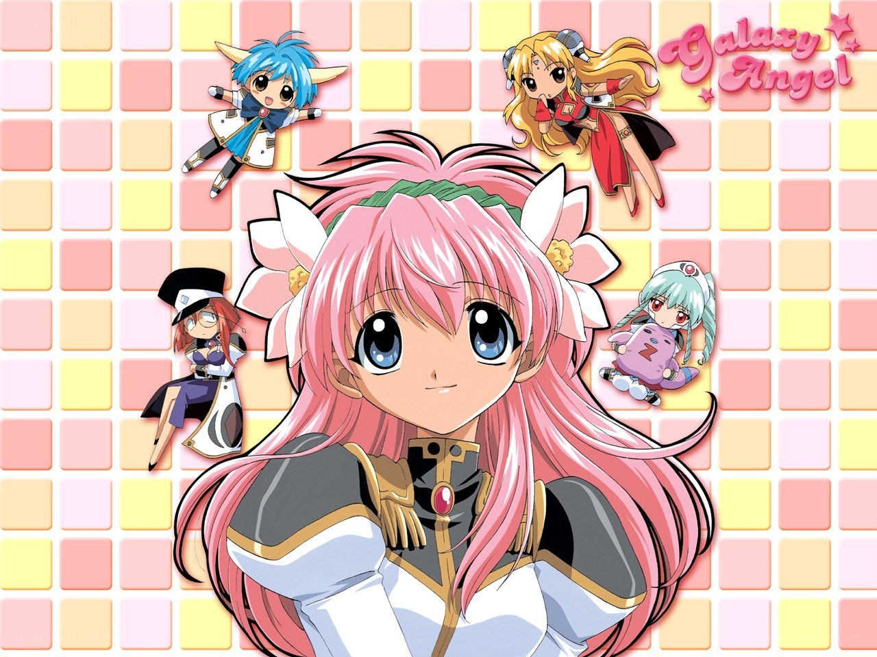 Galaxy Angel anime characters