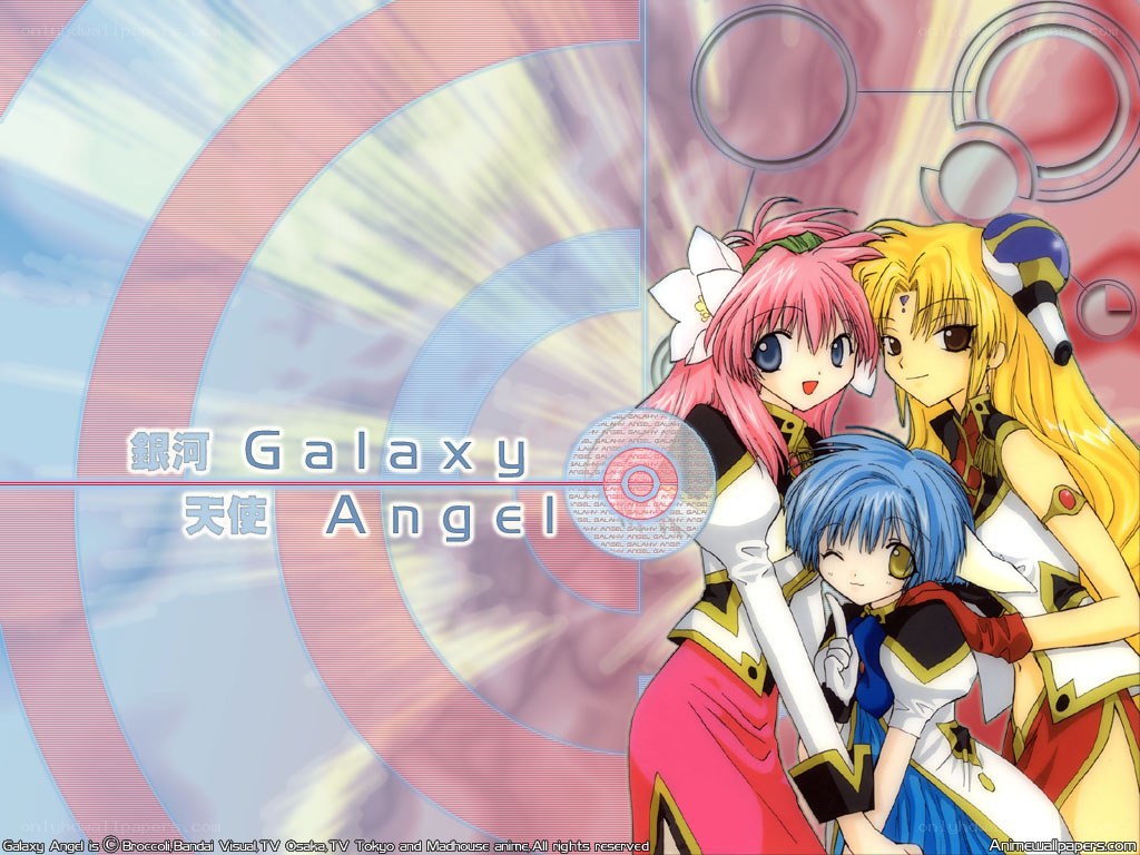 Galaxy Angel anime characters