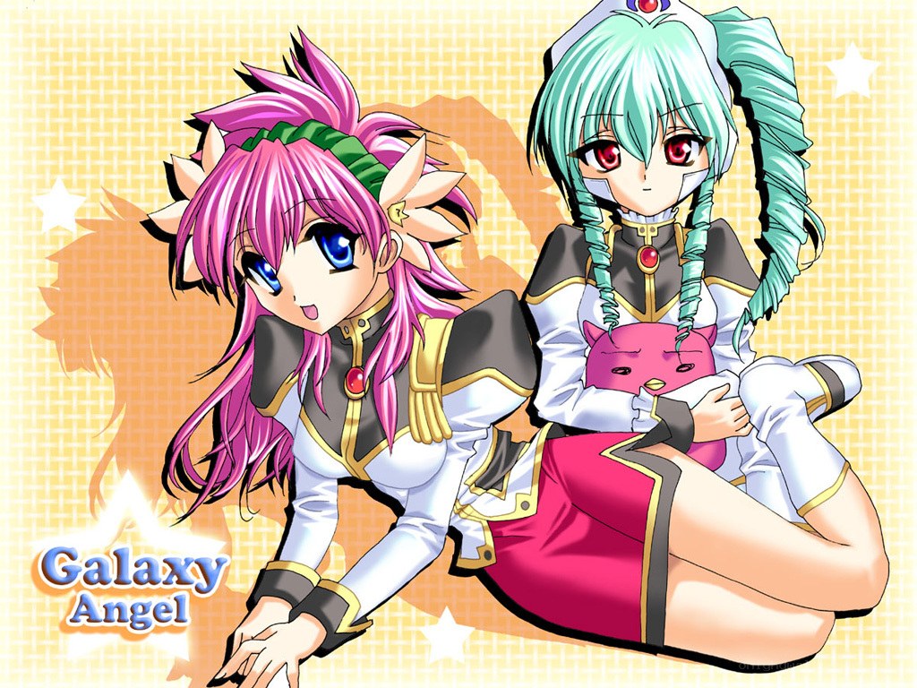 Galaxy Angel anime characters