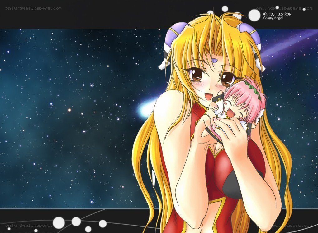 Galaxy Angel anime characters